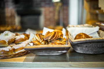 Pastries and cakes in a typical Norwegian bakery - 2