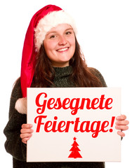 Sticker - Gesegnete Feiertage