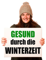 Poster - Gesund durch den Winter