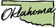 Hand Drawn Oklahoma State Design
