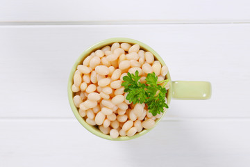 Wall Mural - canned white beans