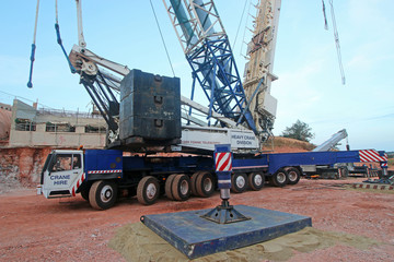 Wall Mural - Mobile Crane