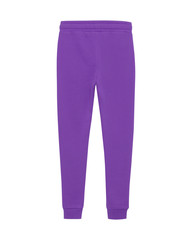 Wall Mural - Violet sport sweatpants isolated white