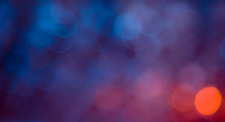 Wall Mural - beautiful abstract background with bokeh lights.