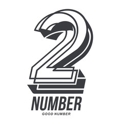 numeric logo two