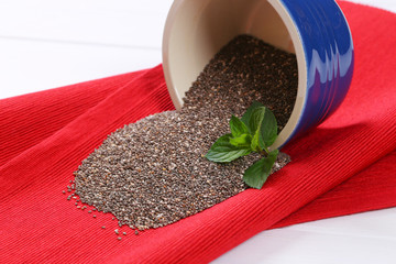 Sticker - healthy chia seeds