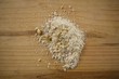 Close up of flour