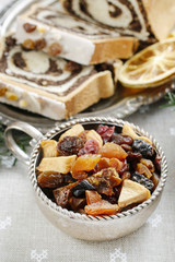 Sticker - Bowl of dried fruits