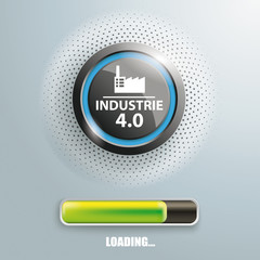 Wall Mural - Industrie 4.0 Loading