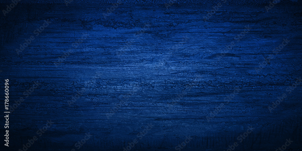 blue black wall wood texture - obrazy, fototapety, plakaty 