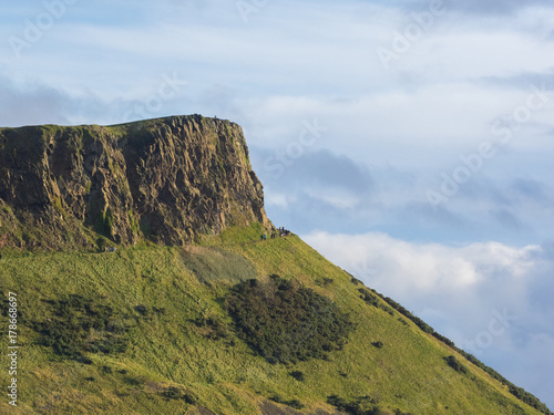 Zdjęcie XXL Arthur&#39;s Seat, główny szczyt grupy wzgórz w Edynburgu, stolicy Szkocji w Wielkiej Brytanii