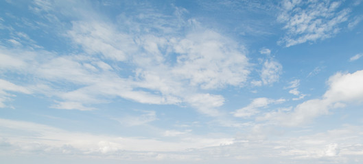 sky and clouds tropical panorama
