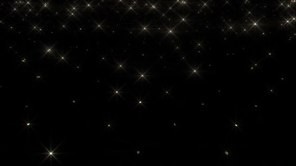 Wall Mural - Glitter shining Star Particles