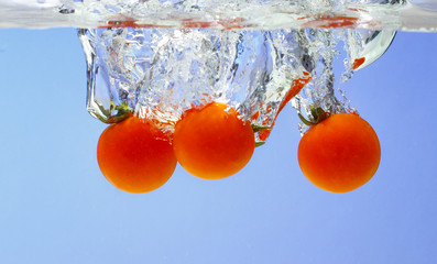 Canvas Print - Red tomatoes