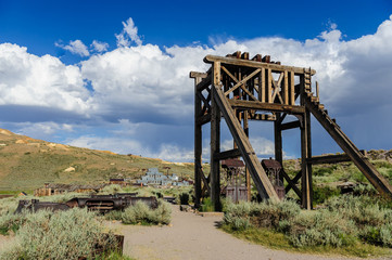 Old, abandoned Mining Equipment