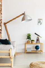 Poster - Plants and telescope on table