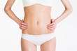 © Andrei Pozharskiy - Perfect woman body on white background