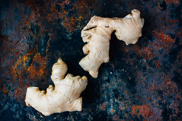 Organic ginger root