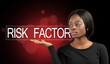 © fotofabrika - Risk factor concept.Young african woman