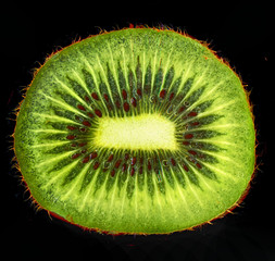 Sticker - kiwi background