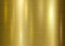 Gold Metal Texture Background Vector Illustration