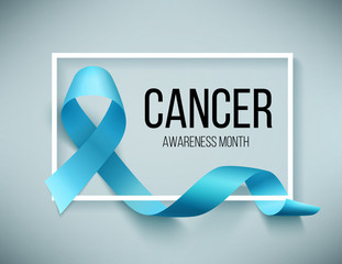 Wall Mural - World prostate cancer day symbol