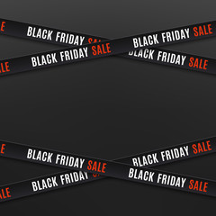 Sticker - Black friday sale abstract background.