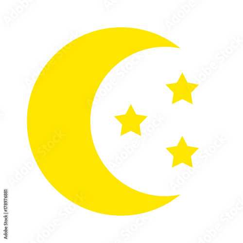 Mond und Sterne – kaufen Sie diese Vektorgrafik und finden Sie ähnliche