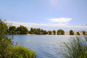 Poster - Beautiful view of river on sunny day