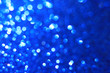 © i am way - Glitter blue bokeh abstract background