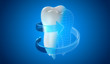 © Connect world - 3d illustration of a tooth