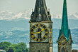 Churches, Zurich, Switzerland