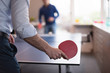 © .shock - startup business team playing ping pong tennis
