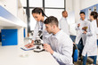 © LIGHTFIELD STUDIOS - lab technicians working with microscope