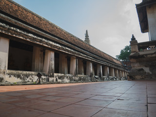 Ancient temple in Ayutthaya, Thailand