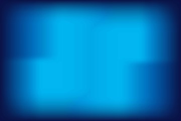 Leinwandbilder - Abstract blue blur color gradient background for graphic design. Vector illustration.