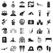 © ylivdesign - Present icons set, simple style