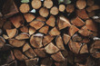 © Bethany Marie Co./Stocksy - Stack of campfire wood