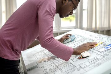 businessman working in office