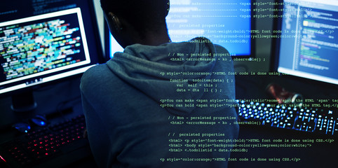 Poster - Diverse computer hacking shoot