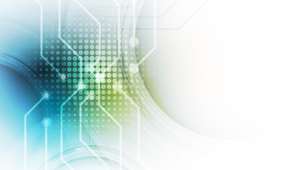 Digital technology world. Business virtual concept. Vector background