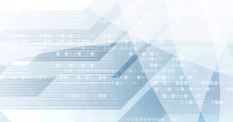 Digital technology world. Business virtual concept. Vector background