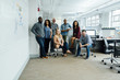 © FS Productions/Blend Images - Portrait of diverse business people in office