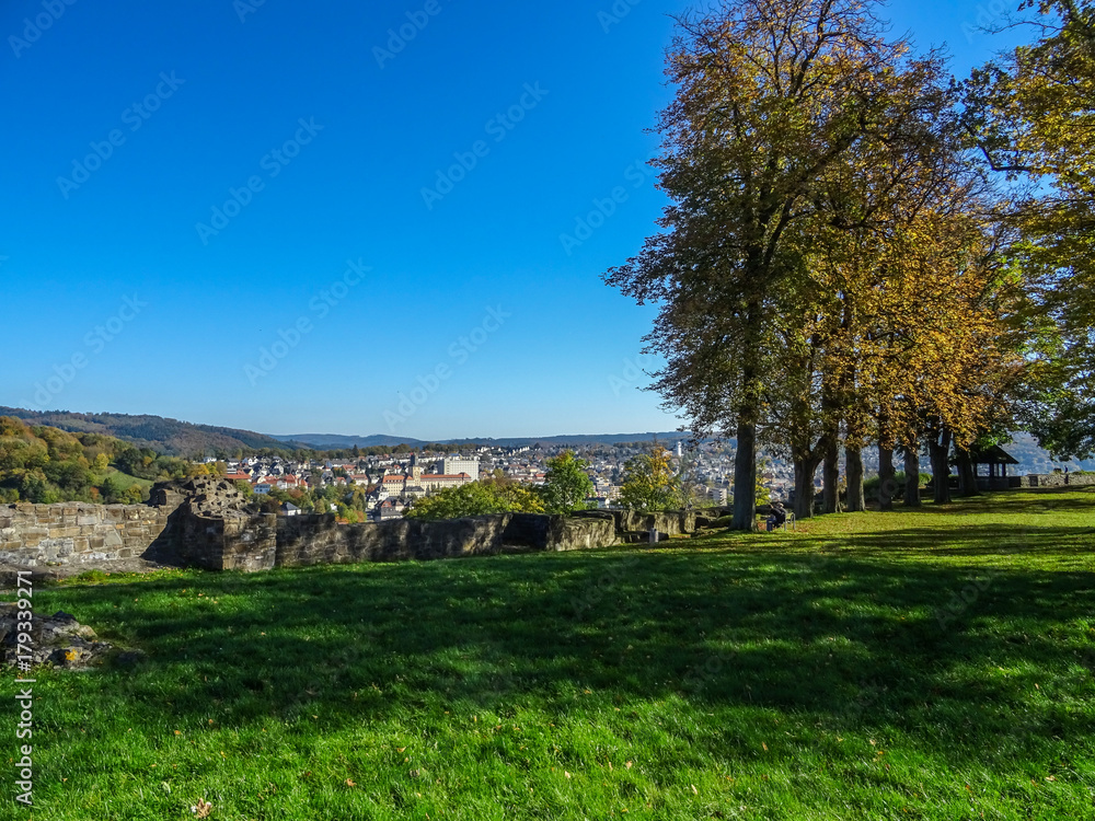 Alt-Arnsberg von der Schloßruine gesehen
