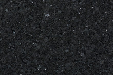 Detail View Of Black Granite Surface.