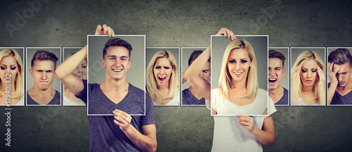 Balanced relationship concept Poster Mural XXL