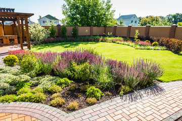 beautiful landscaping with beautiful plants