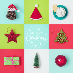 Wall Mural - Christmas holiday banner design