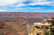 Grand Canyon South Rim in winter Arizona USA