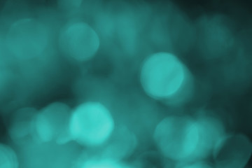 Blue bokeh background